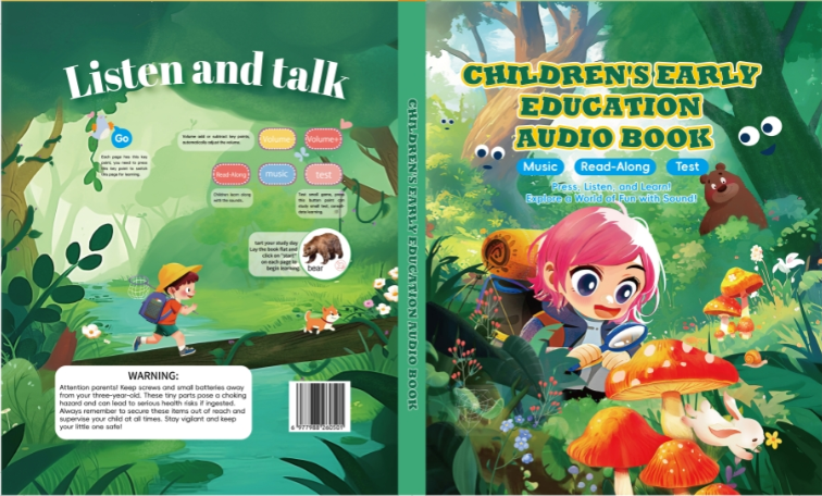 Children’s Early Education Audio Book – Listen & Talk [51104-22]